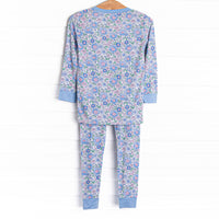 Baltimore Blues Bamboo Pajama Set, Blue