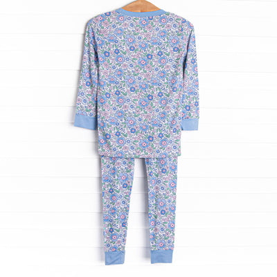 Baltimore Blues Bamboo Pajama Set, Blue