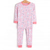Swan Lake Slumber Bamboo Pajama Set, Pink