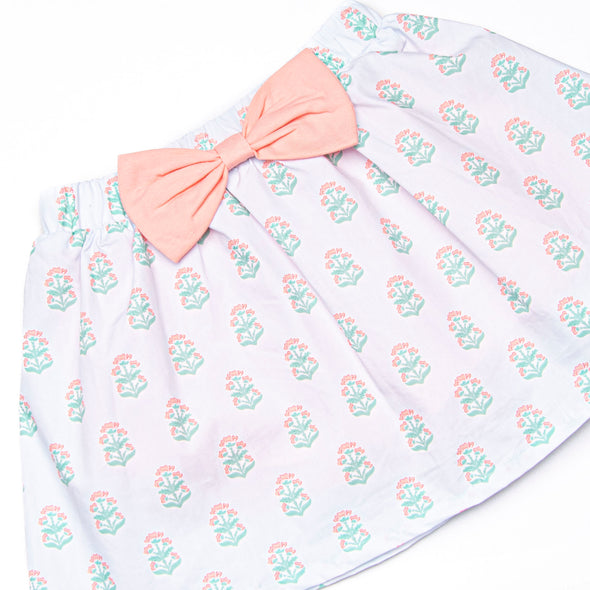 Medallion Memories Skirt Set, Pink