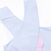 Princess Party Bloomer Set, Blue Stripe