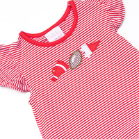 Go, Fight, Win Applique Legging Set, Red