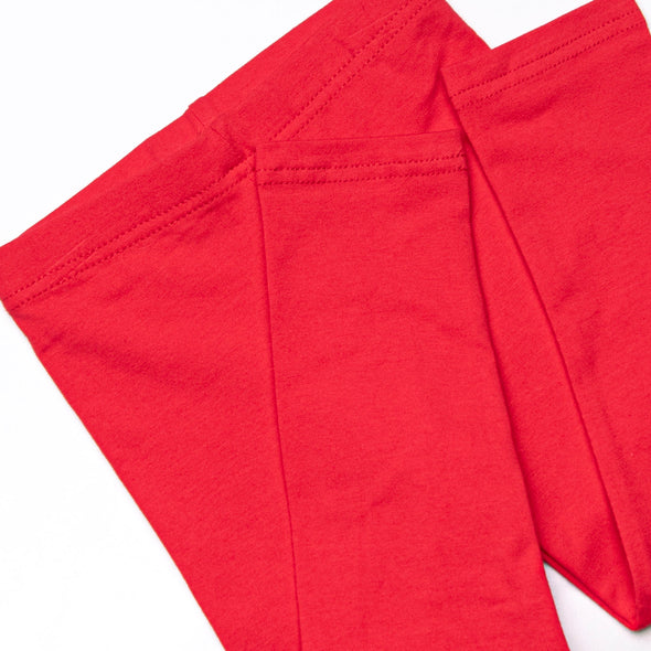 Go, Fight, Win Applique Legging Set, Red