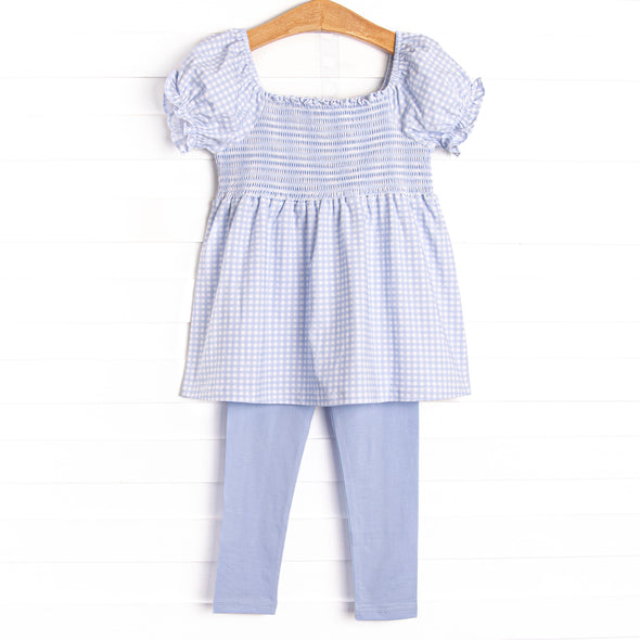 Blue Bell Skies Legging Set, Blue