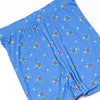 Persian Blue Petals Bamboo Pajama Short Set, Blue