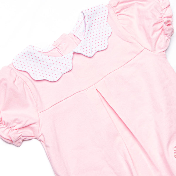 Soft Serve Silhouette Applique Dress, Pink