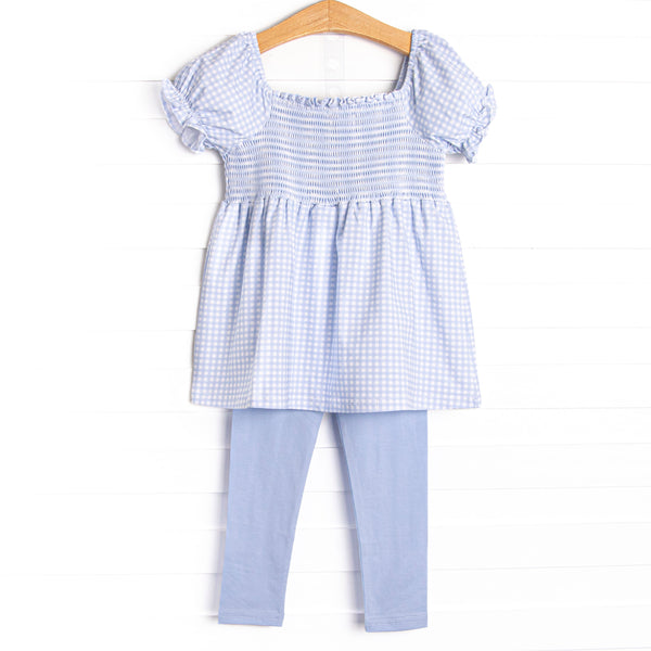 Blue Bell Skies Legging Set, Blue