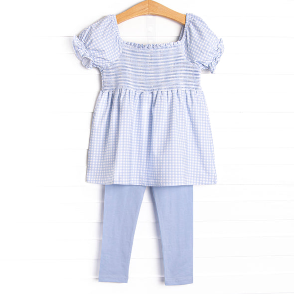 Blue Bell Skies Legging Set, Blue