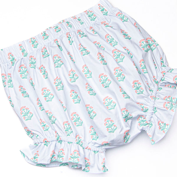 Medallion Memories Diaper Set, Blue
