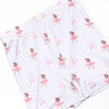 Bedtime Twirls Bamboo Pajama Short Set, Pink
