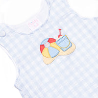 By the Beach Applique Jon Jon, Blue