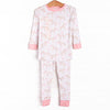 Labs with Love Bamboo Pajama Set, Pink