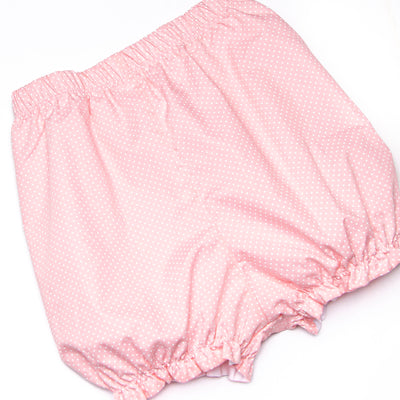 Polly Polka Dot Bloomer Set, Pink