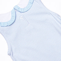 Freshly Picked Petals Applique Bubble, Blue