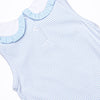 Freshly Picked Petals Applique Bubble, Blue