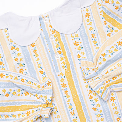 Quilted Quinn Dress, Yellow