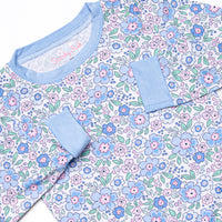 Baltimore Blues Bamboo Pajama Set, Blue