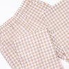 Thanksgiving Day Collared Pant Set, Tan