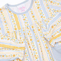 Quilted Quinn Legging Set, Yellow