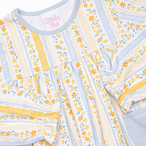 Quilted Quinn Legging Set, Yellow