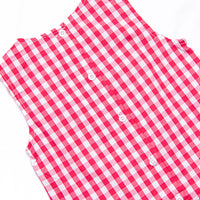 Arts and Crafts Apple Applique Diaper Set, Red