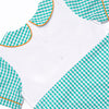 Prim Pumpkins Embroidered Jon Jon, Green
