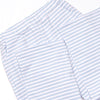 Evan Pant Set, White and Light Blue Stripe