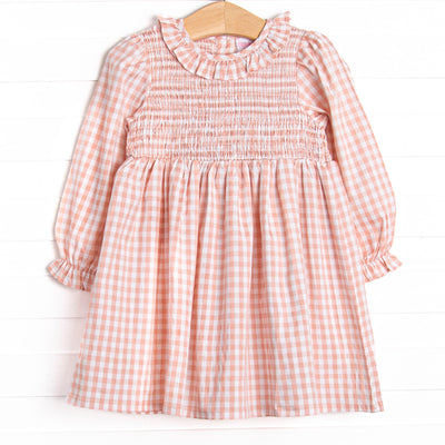 Going Gingham Dress, Pink