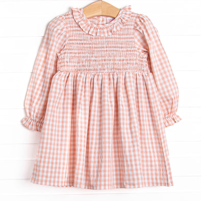 Going Gingham Dress, Pink