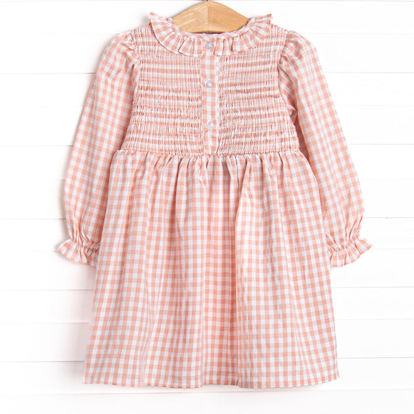 Going Gingham Dress, Pink