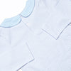 Cutest Carving Applique Romper, Blue