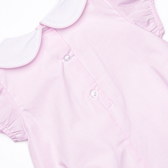 Birthday Wish Embroidered Dress, Pink