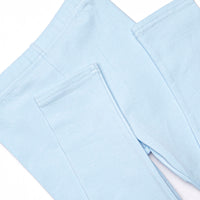 Cutest Carving Applique Legging Set, Blue