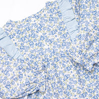 Saylor Floral Bow Legging Set, Blue