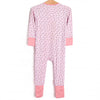 Pink Rosebud Bamboo Zippy Pajama, Pink