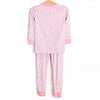 Pink Rosebud Bamboo Pajama Set, Pink
