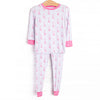 Satin Slippers Bamboo Pajama Set, Pink