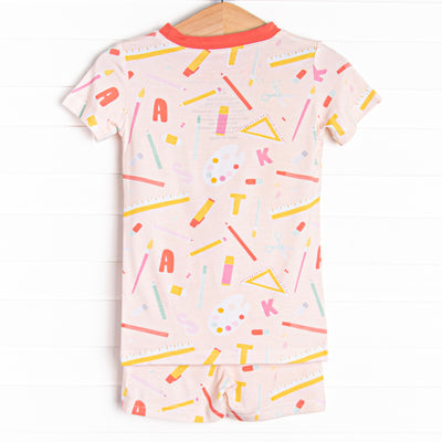 Playtime Projects Bamboo Pajama Short Set, Pink