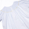 Amusement Park Adventures Smocked Legging Set, Blue Seersucker