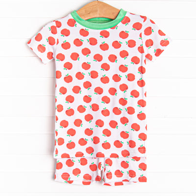 Pick of the Picnic Bamboo Pajama Short Set, Red