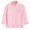 Doorbuster: Bouquet Embroidered Pullover, Pink