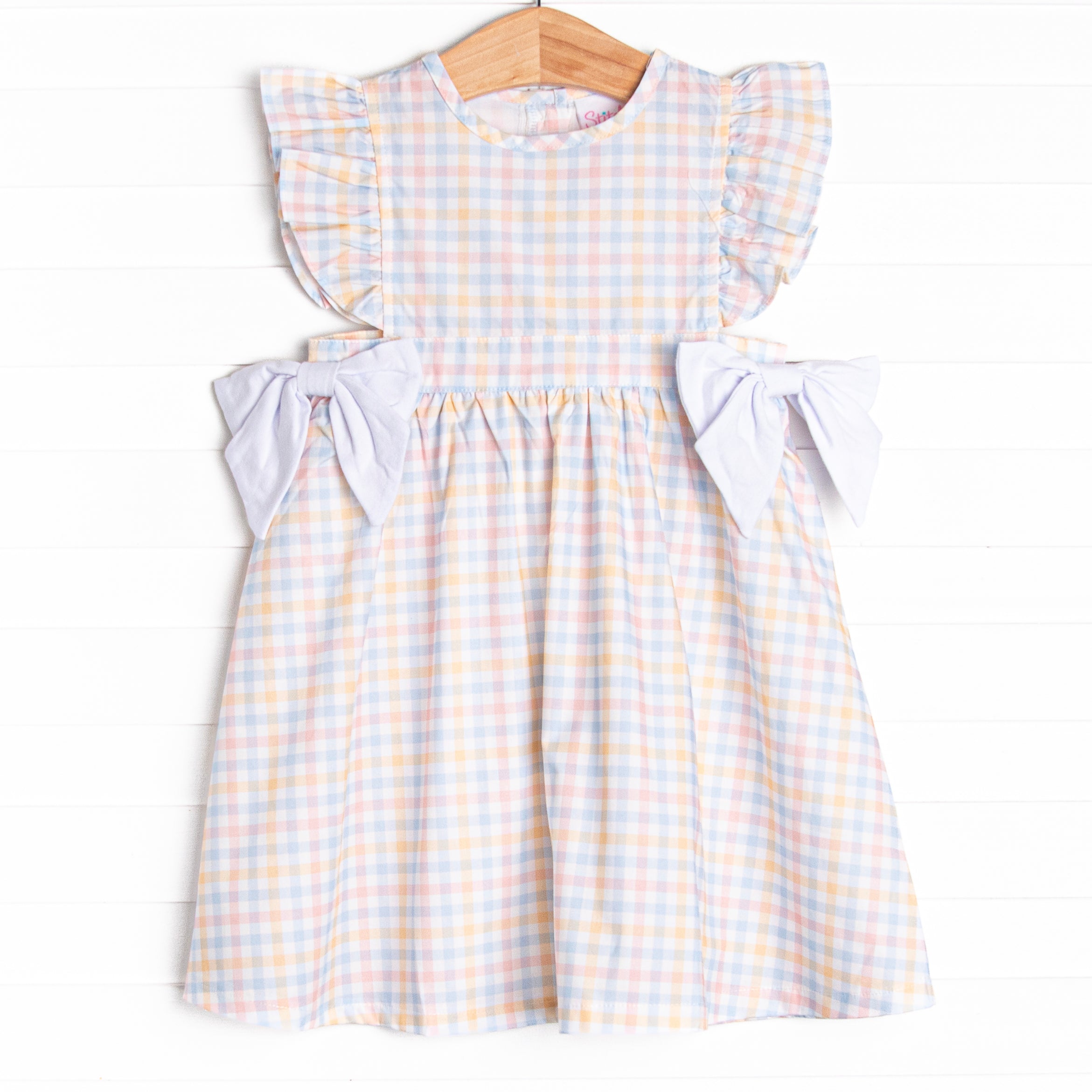 Springtime Sunshine Dress, Blue – Stitchy Fish