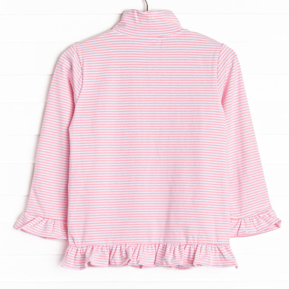 Doorbuster: Bouquet Embroidered Pullover, Pink