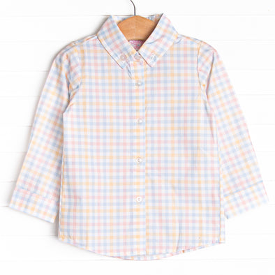 Springtime Sunshine Shirt, Blue