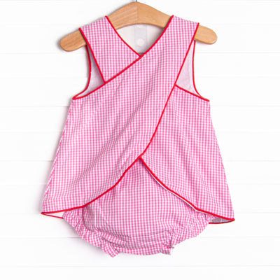 A+ Honor Roll Applique Diaper Set, Pink