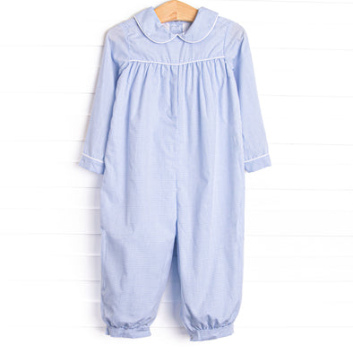 Barret Long Romper, Blue