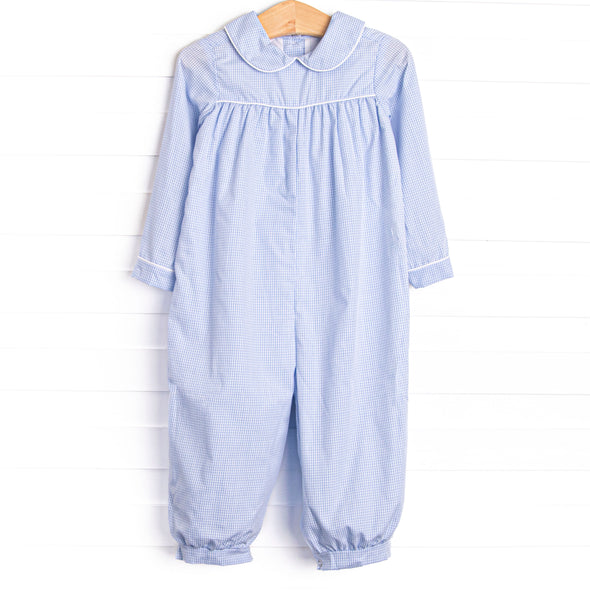 Barret Long Romper, Blue