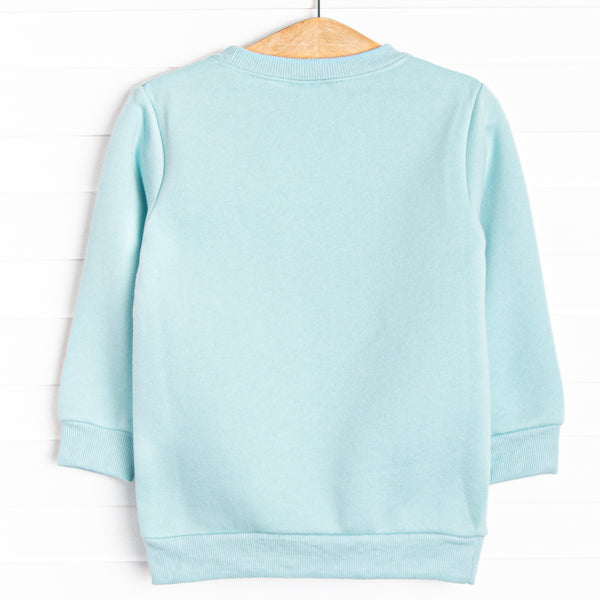 Doorbuster: Cutest Castle Sweatshirt, Blue