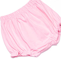 Ballroom Ballerinas Smocked Diaper Set, Pink