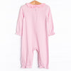 Tis the Season Applique Romper, Pink
